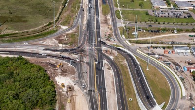I-75 interchange improvements at Big Bend Road (May 2024)