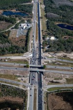 Looking east over SR 52 at the Suncoast Parkway (2-7-2024 photo)