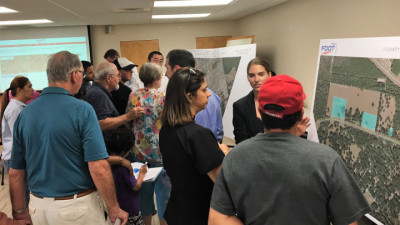 CR 578 at Ayers Road Public Meeting September 2018 three