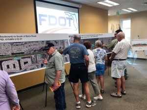 US 301 Open House Stakeholders Viewing Proejct Display Boards 2