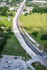 Looking west over SR 54 between Lake Crystal Blvd. and the Eiland Blvd. / Morris Bridge Rd. intersection (6/17/2022 photo)