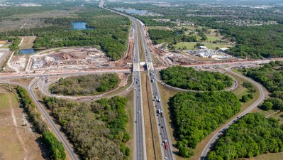 I-75 interchange improvements at Big Bend Road (March 2023)