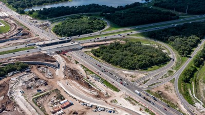 I-75 interchange improvements at Big Bend Road (June 2023)