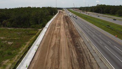 I-75 interchange improvements at Big Bend Road (July 2023)
