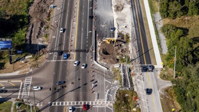 I-75 interchange improvements at Big Bend Road (November 2023)