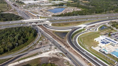 I-75 interchange improvements at Big Bend Road (December 2023)