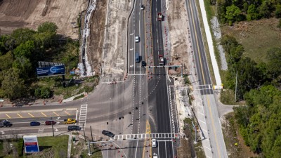 I-75 interchange improvements at Big Bend Road (April 2024)
