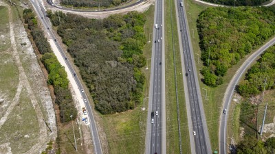 I-75 interchange improvements at Big Bend Road (April 2024)