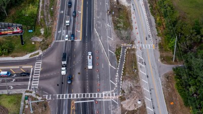 I-75 interchange improvements at Big Bend Road (April 2023)