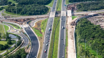 I-75 interchange improvements at Big Bend Road (September 2023)