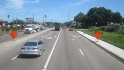 US 41 (50th Street) New Sidewalk from Denver Street to 30th Avenue August 2019