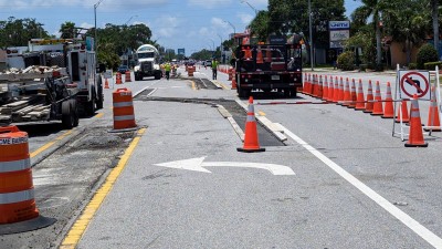 US 92 (4th St. N) Median Modifications from 30th Ave N. to 94th Ave N. (June 2023)