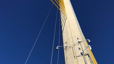I-275 (Sunshine Skyway Bridge) Cable Painting (March 2022)