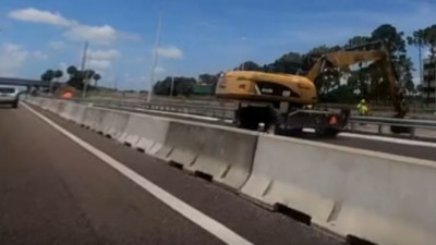 Work between southbound I-275 and the eastbound SR 60 entrance ramp (July 2, 2020 photo)