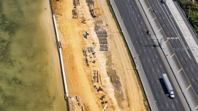 I-275 Causeway Seawall and Trail from Reo St to Howard Frankland Bridge (March 2024)