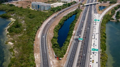 I-275 Causeway Seawall and Trail from Reo St to Howard Frankland Bridge (April 2023)