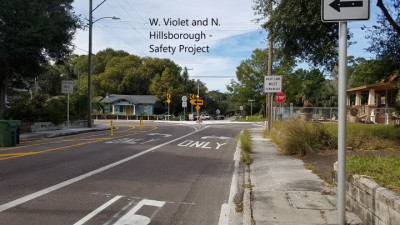 Highland Ave. and W. Violet St. Roadway and Pedestrian Improvements - November 2019