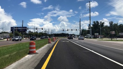 SR 597 (Dale Mabry Highway) Intersection Improvements at Sunlake Boulevard (July 21, 2021)