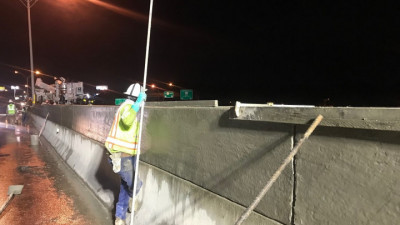 US 19 Barrier Wall Improvements - August 2019