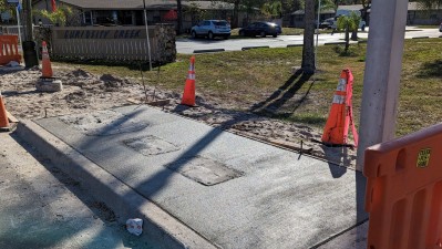 SR 685 (Florida Ave) Pedestrian Crossing North of 127th Ave (February 2023)