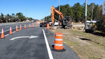 Commercial Way (US 19) at Centralia Road New Traffic Signal (January 2023)