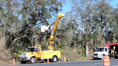 Commercial Way (US 19) at Centralia Road New Traffic Signal (February 2023)