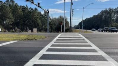 Commercial Way (US 19) at Centralia Road New Traffic Signal (February 2024)