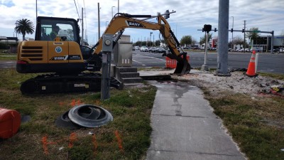 US 19 (SR 55) Pedestrian Improvements at Multiple Locations (February 2024)