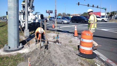 US 19 (SR 55) Pedestrian Improvements at Multiple Locations (February 2024)