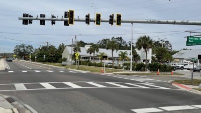 Alt US 19 (Pinellas Avenue) New Traffic Signal at Anclote Road/Coquina Drive (November 2025)