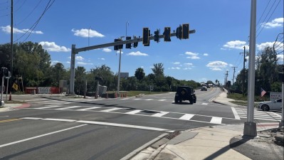 Alt US 19 (Pinellas Avenue) New Traffic Signal at Anclote Road/Coquina Drive (October 2025)