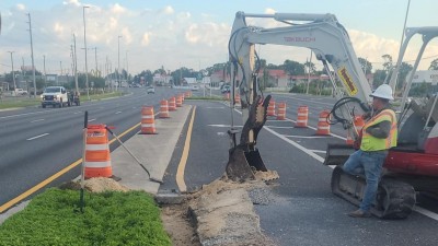 US 19 Safety Improvements at Marine Parkway in Pasco County (September 2025)