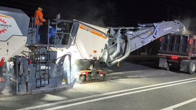 SR 54 at US 41 West Leg Right Turn Extension in Pasco County (December 2025)
