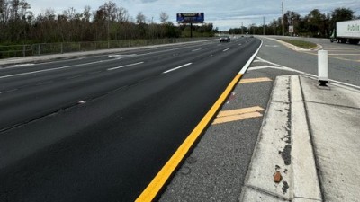 SR 54 at US 41 West Leg Right Turn Extension in Pasco County (January 2026)