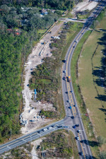 Looking east at SR 52 widening at Shady Hills Road(12-8-2020 photo)