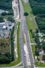 Looking east over SR 52 from the Suncoast Parkway to east of Deerbrook Blvd. (5/6/2022 photo)