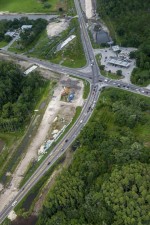 Looking east over SR 52 construction at the US 41 intersection (7/8/2021 photo)