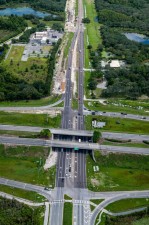 Looking east over SR 52 from the Suncoast Parkway (9/7/2022 photo)