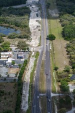 Looking east over SR 52, just east of the Suncoast Parkway (4/8/2021 photo)