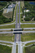 Looking east at SR 52 at the Suncoast Parkway (5-7-2020 photo)