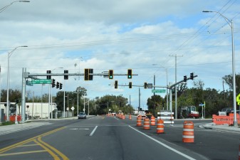 Looking north on the US 98 Bypass at Dr. Martin Luther King Jr. Blvd. (1-15-2026 photo)