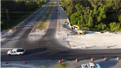 Sam Allen Road Widening Project (May 2021)