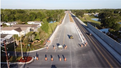 Sam Allen Road Widening Project (May 2021)