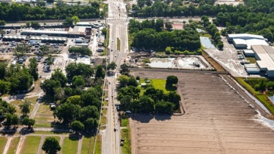 Sam Allen Road Widening Project (April 2021)