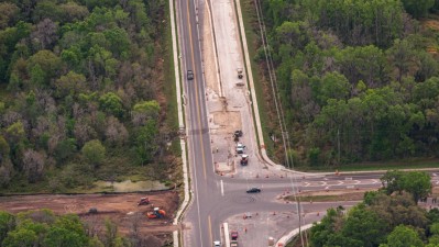 Sam Allen Road Widening Project (March 2022)