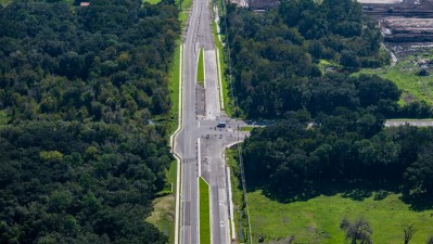 Sam Allen Road Widening Project (September 2021)