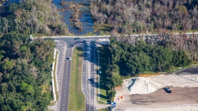 Sam Allen Road Widening Project (December 2021)
