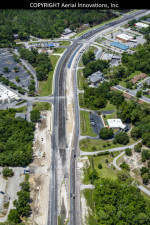 Road widening work continues in the southern zone of the US 19 project in Homosassa (May 2019 photo).