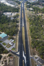 Looking north on US 19 from Bradshaw Street to south of Yulee Dr. (2/9/2021 photo)