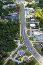 Looking north on US 19 from the Yulee Drive intersection. (August 10, 2020 photo)